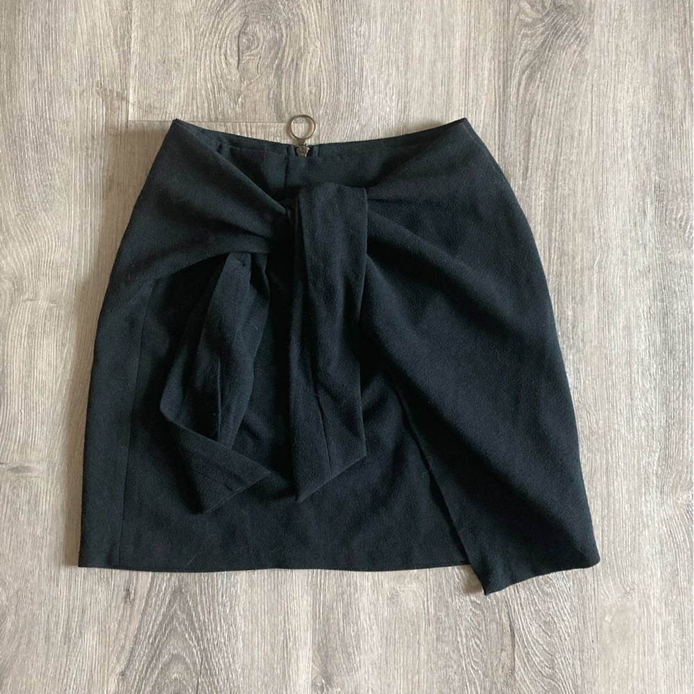 Who what wear tie front skirt
